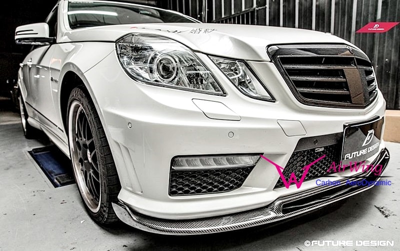 Mercedes-Benz W212 E63 Pre Facelift- BRABUS carbon front lip 03